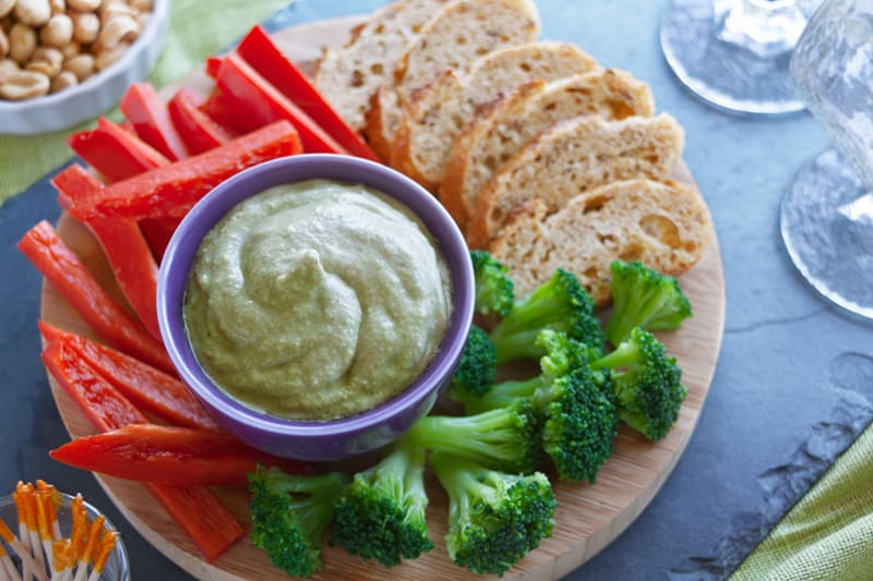 Broccoli and Mushroom Dip