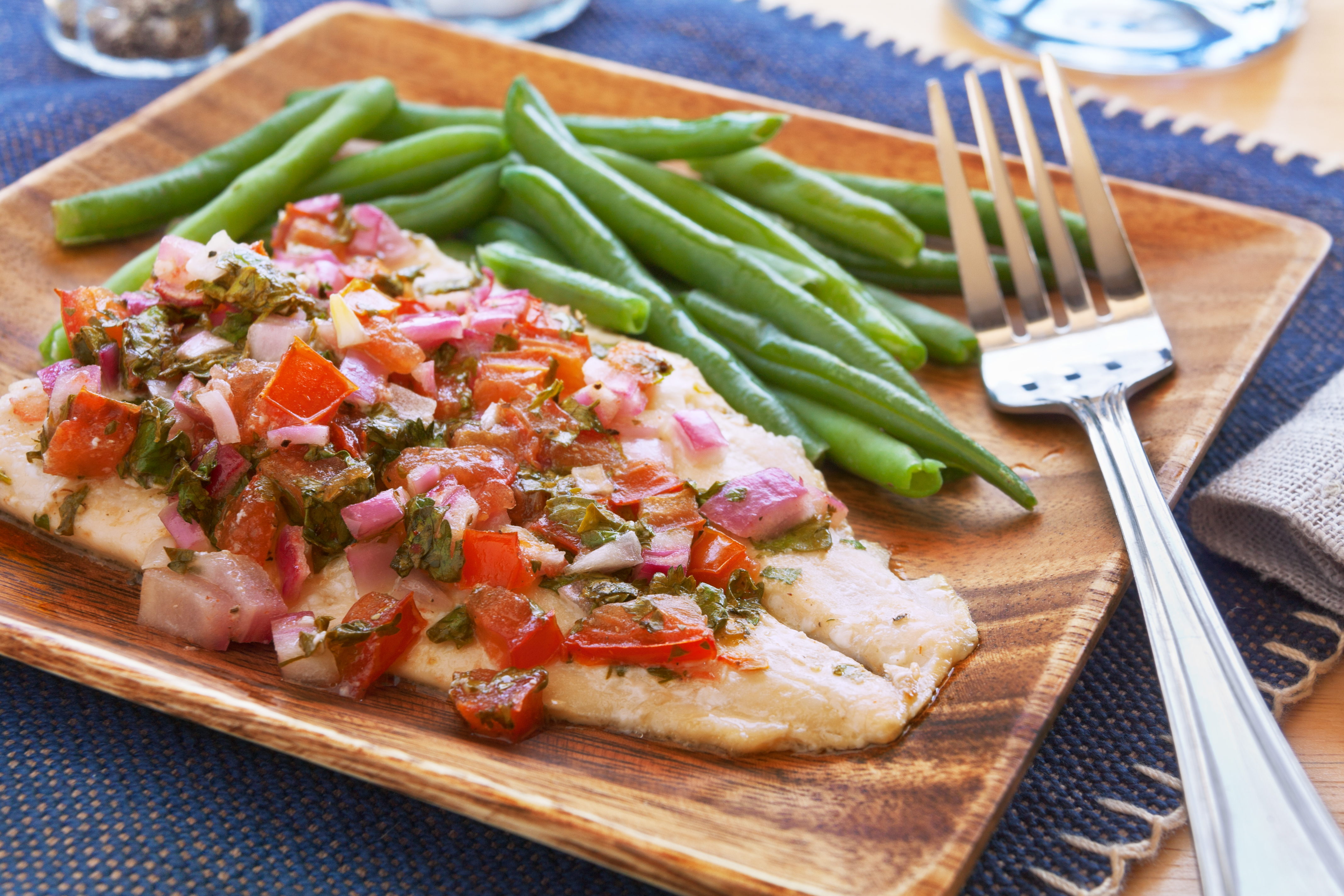 Baked Trout