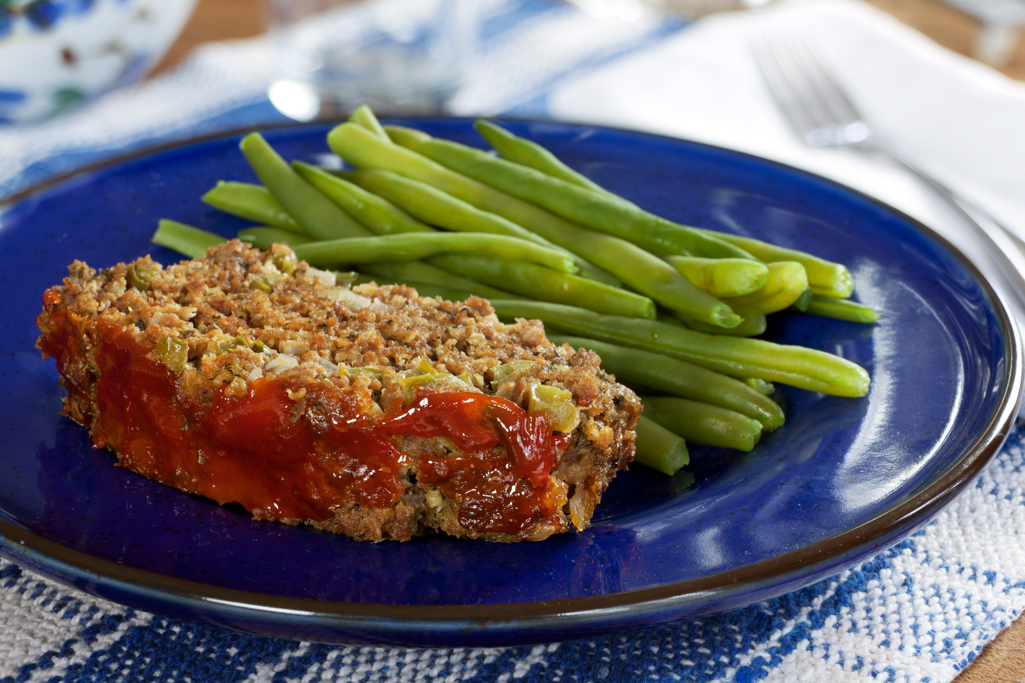 Garlic Herb Meat Loaf