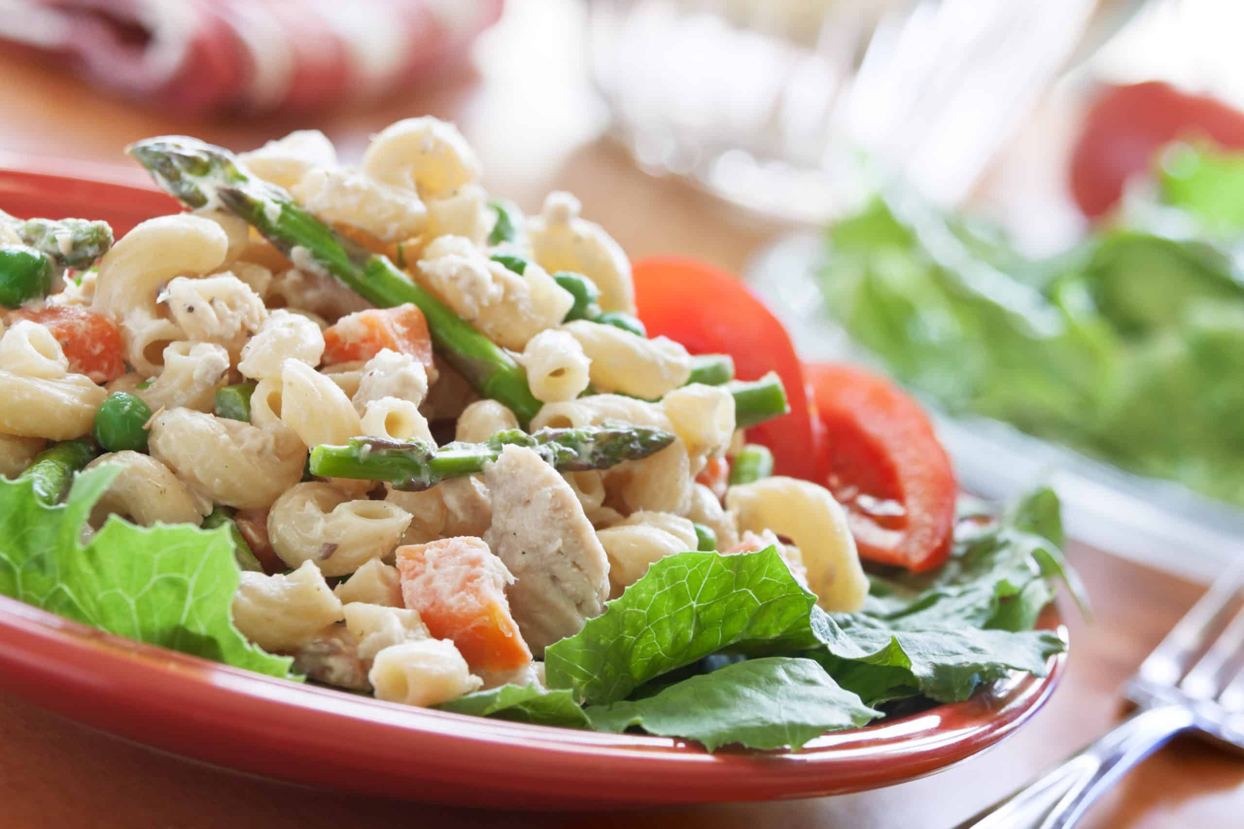 Salmon Macaroni Salad - Guiding Stars