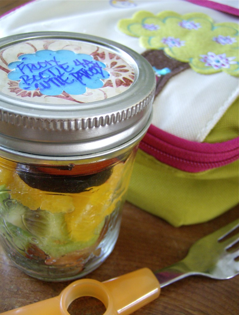 Kids fruit jar