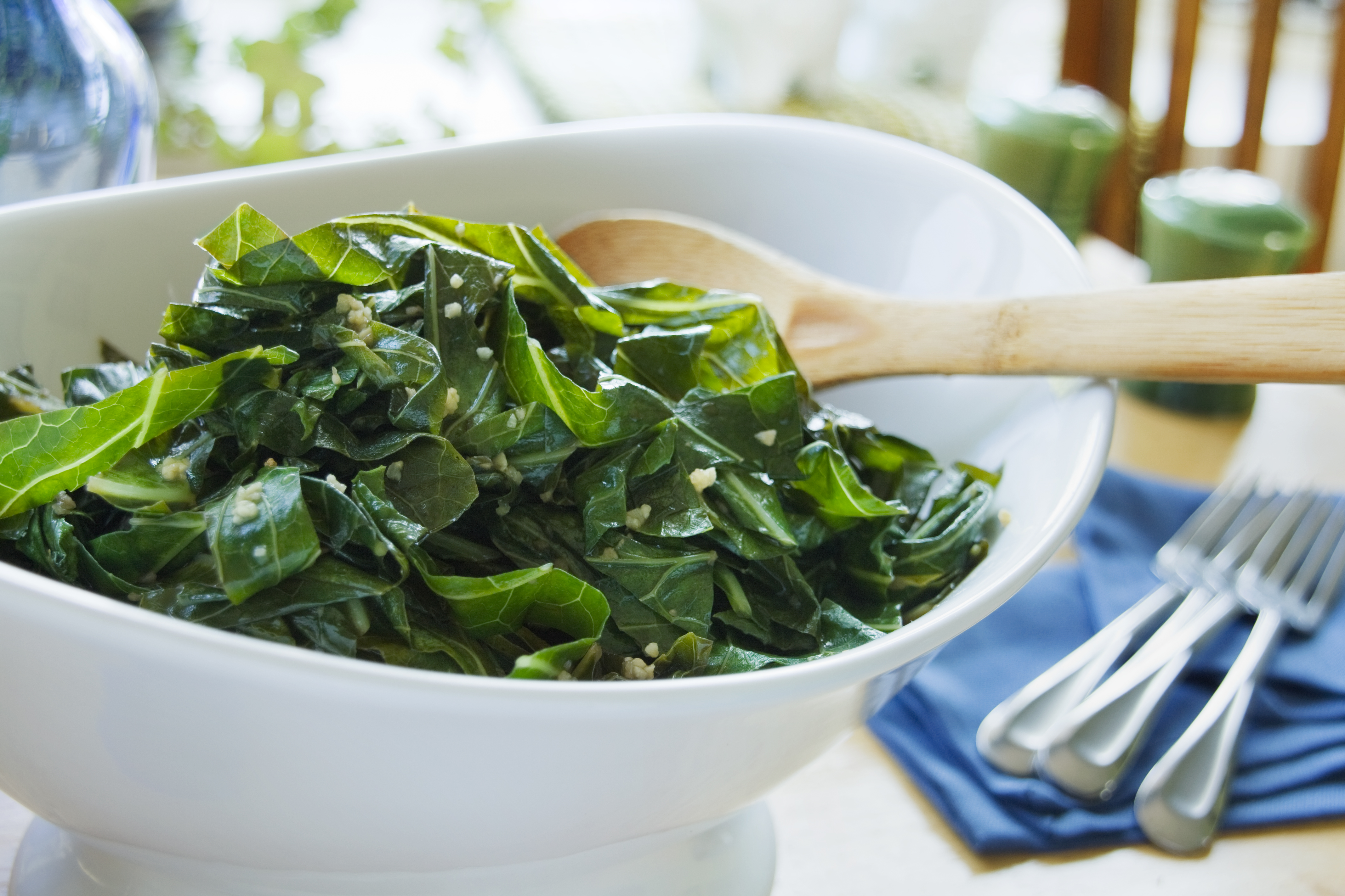 Braised Collards or Kale