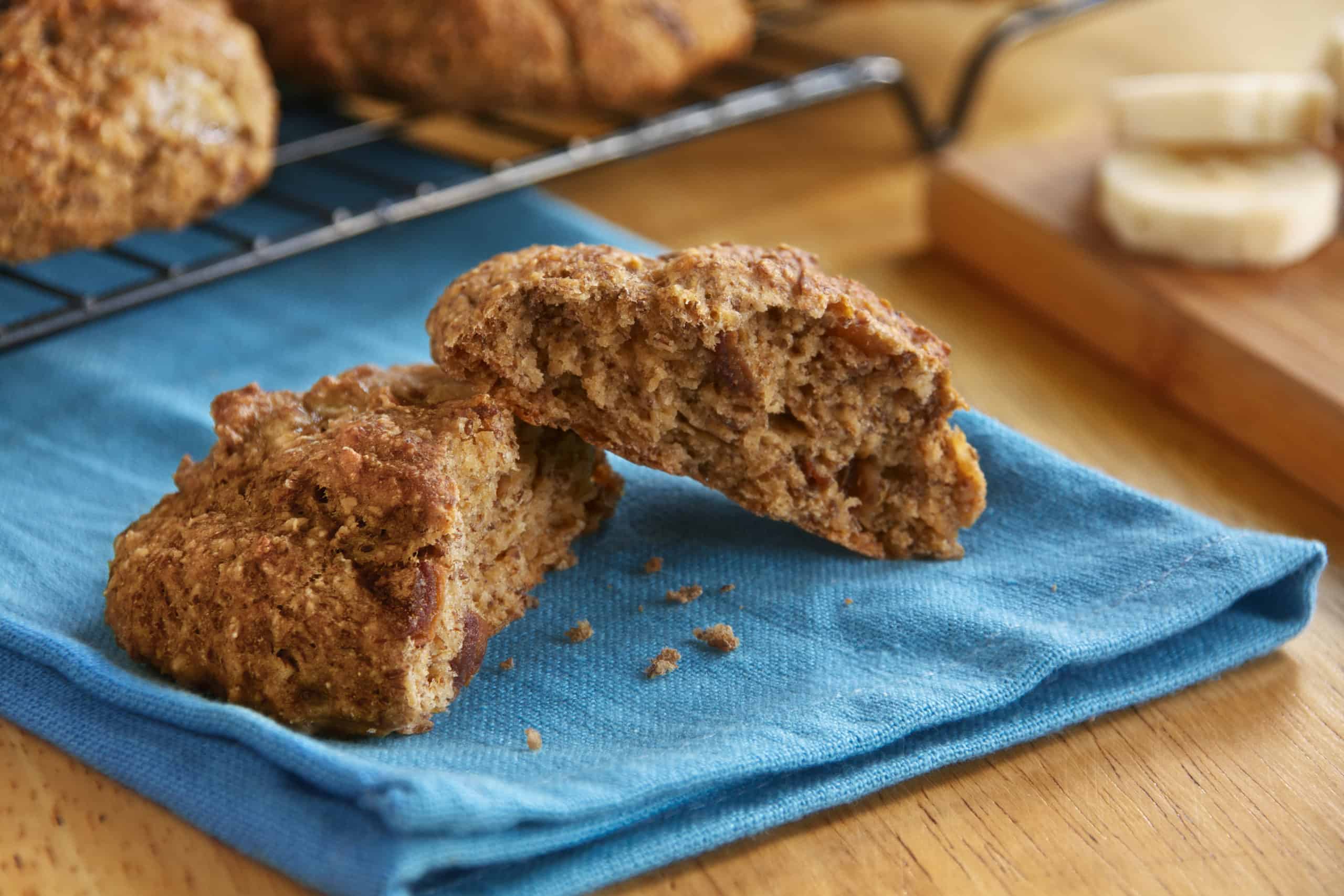 Easy Banana Bran Breakfast Cookies - Guiding Stars