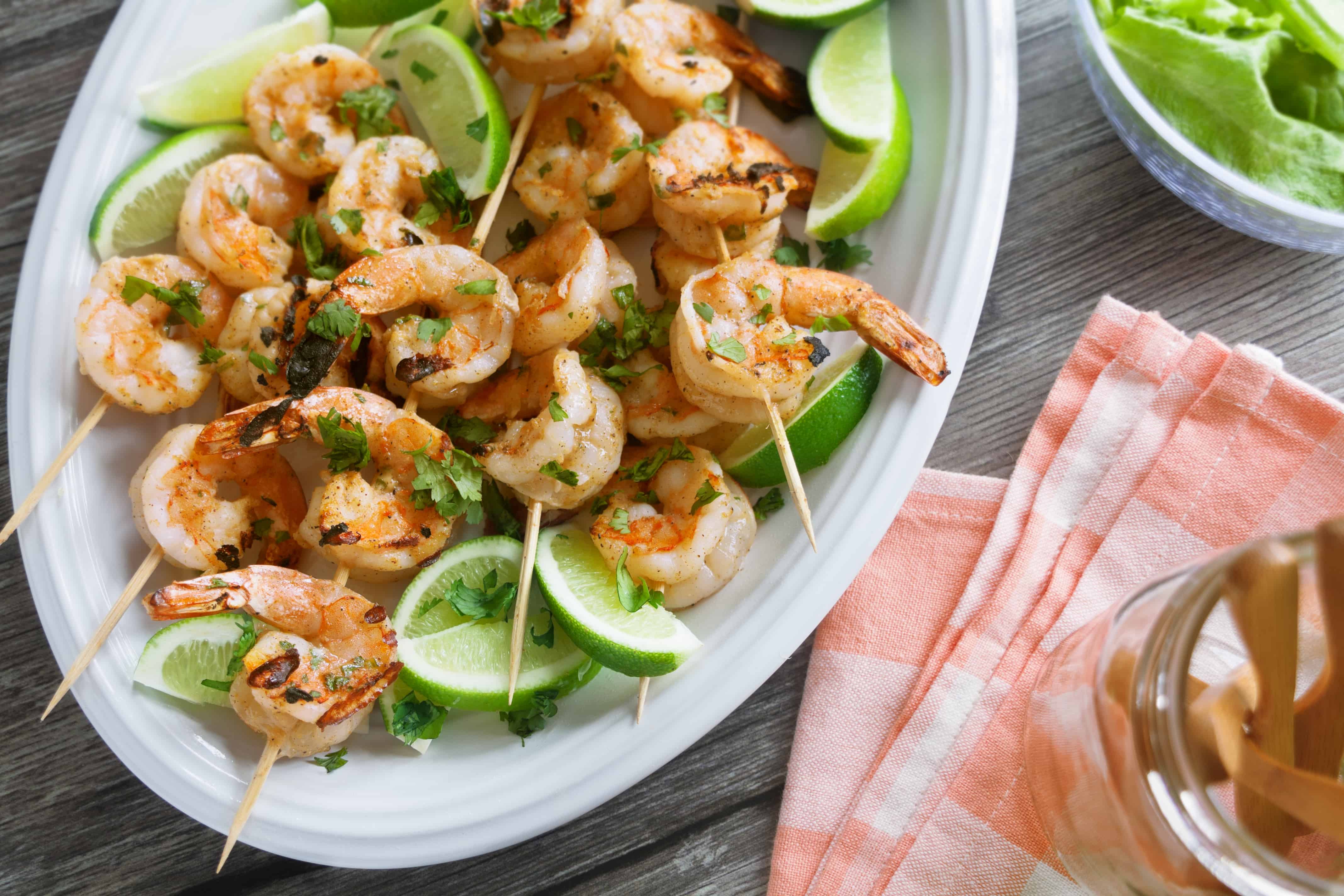 Tandoori Shrimp Skewers - Guiding Stars