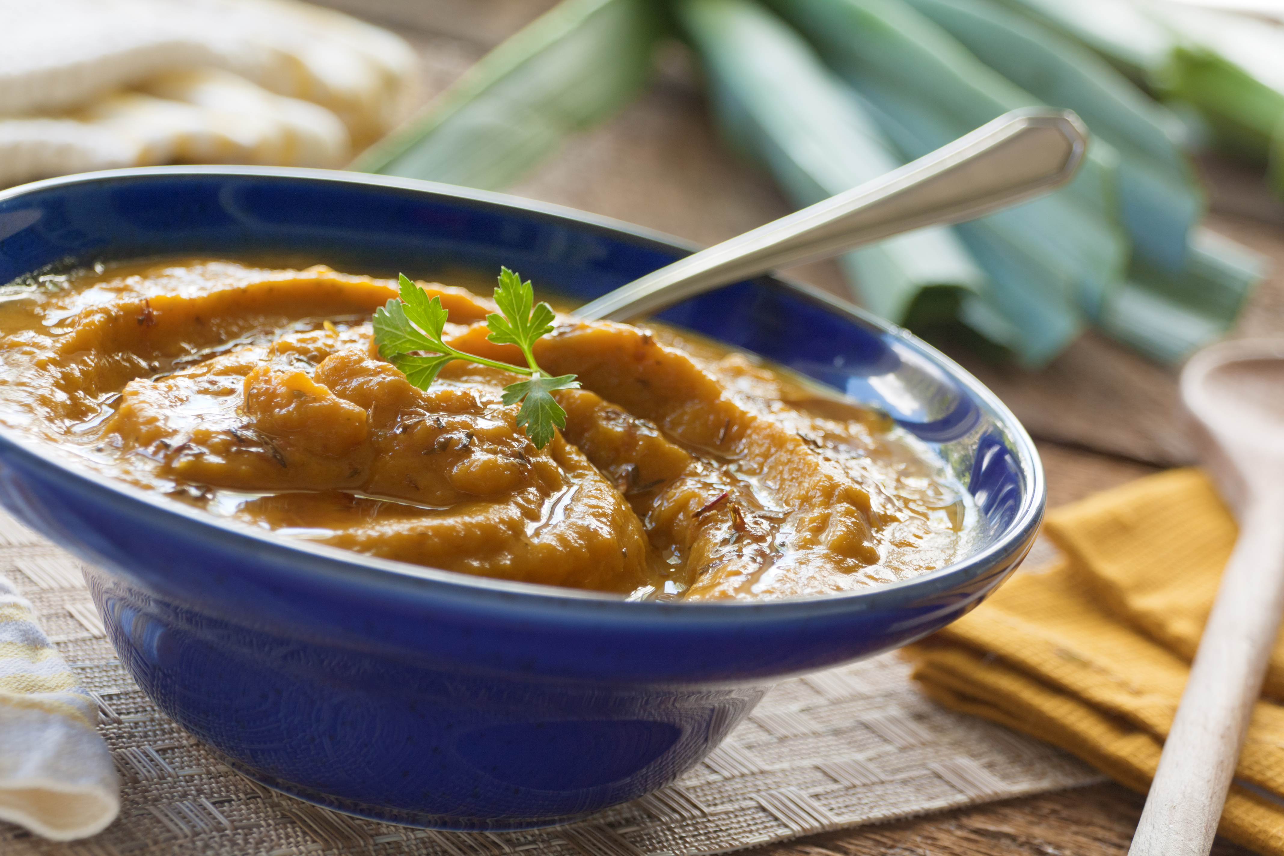 Brown Butter Pumpkin Soup