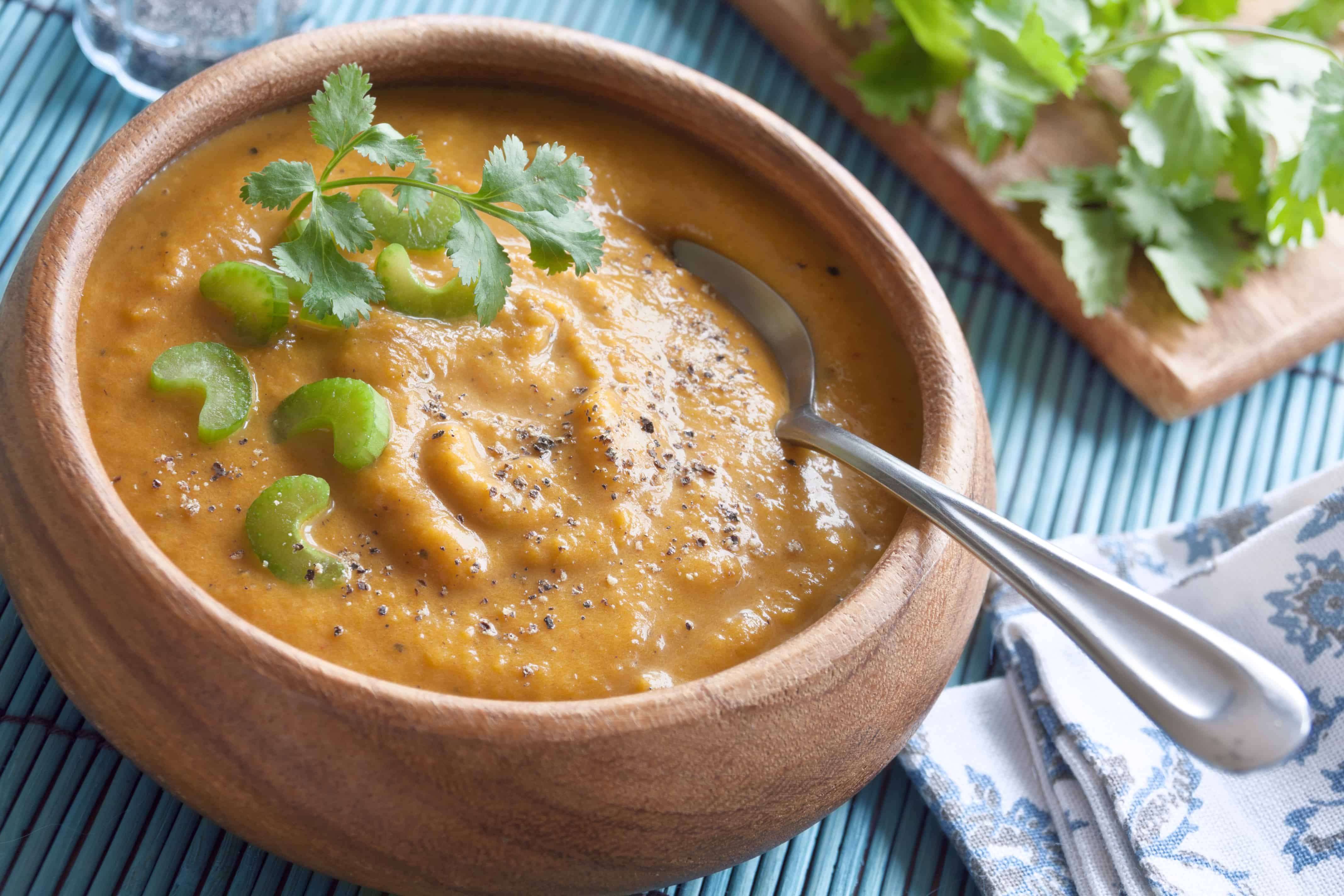 Thai Butternut Squash Soup - Guiding Stars