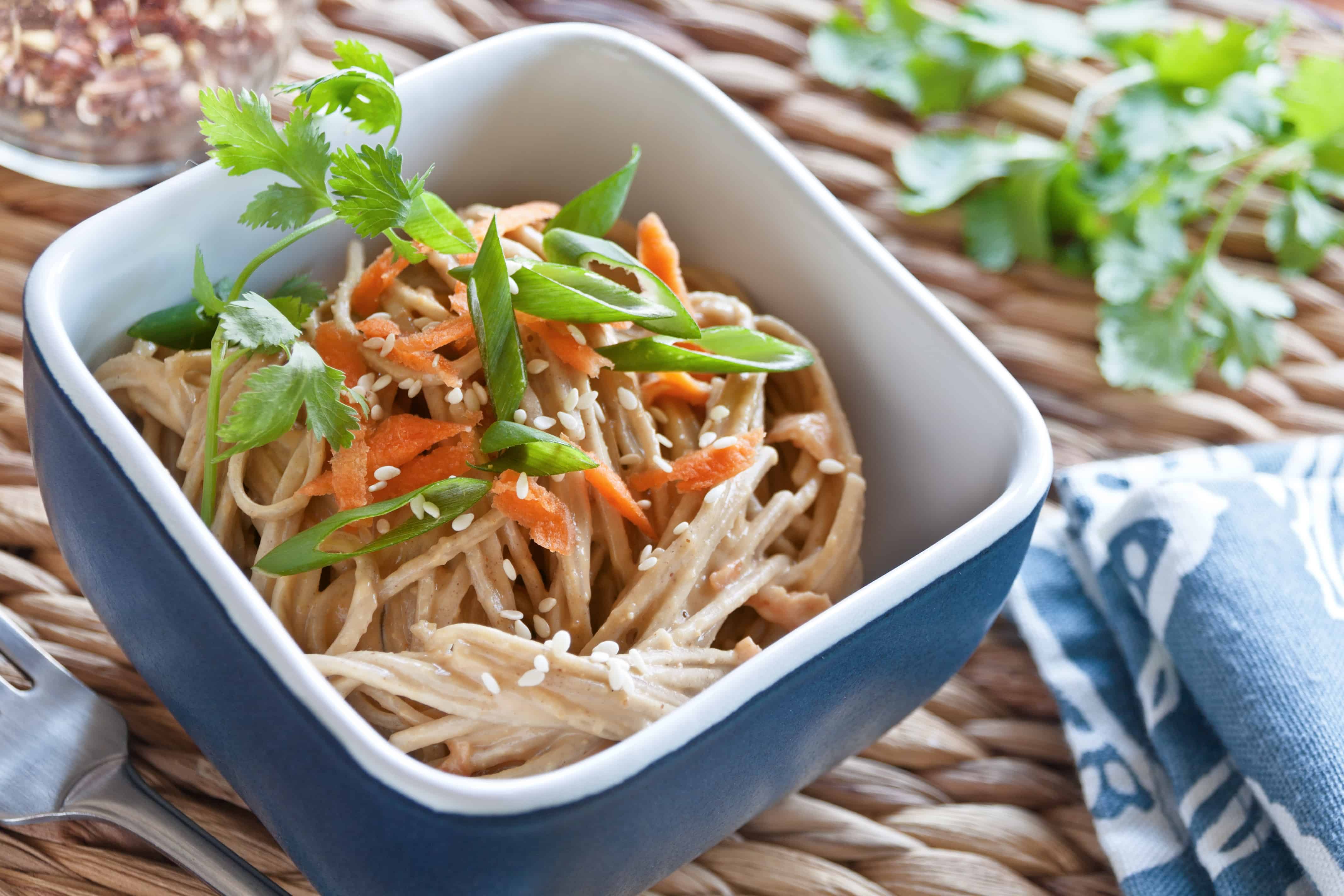 Thai-Style Peanut Noodles - Guiding Stars