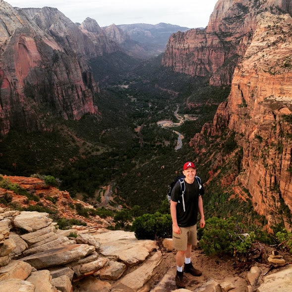 Garrick Brown at Zion National Park