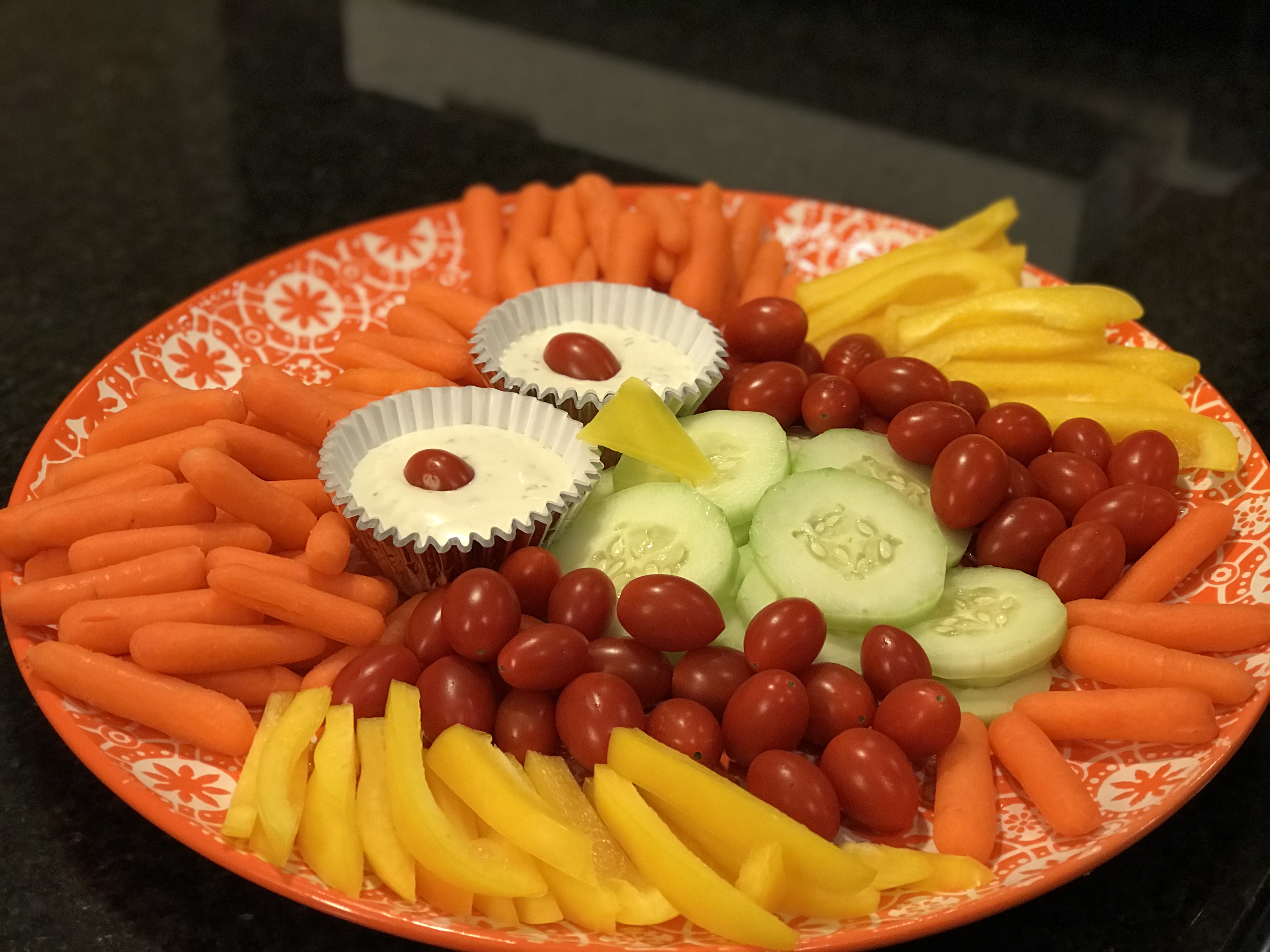 Owl Veggie Platter