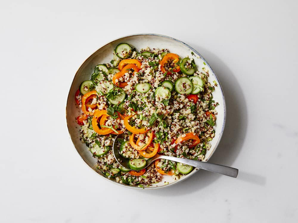 Colorful Quinoa Salad.