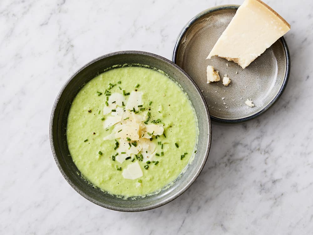 Cauliflower Leek Soup.