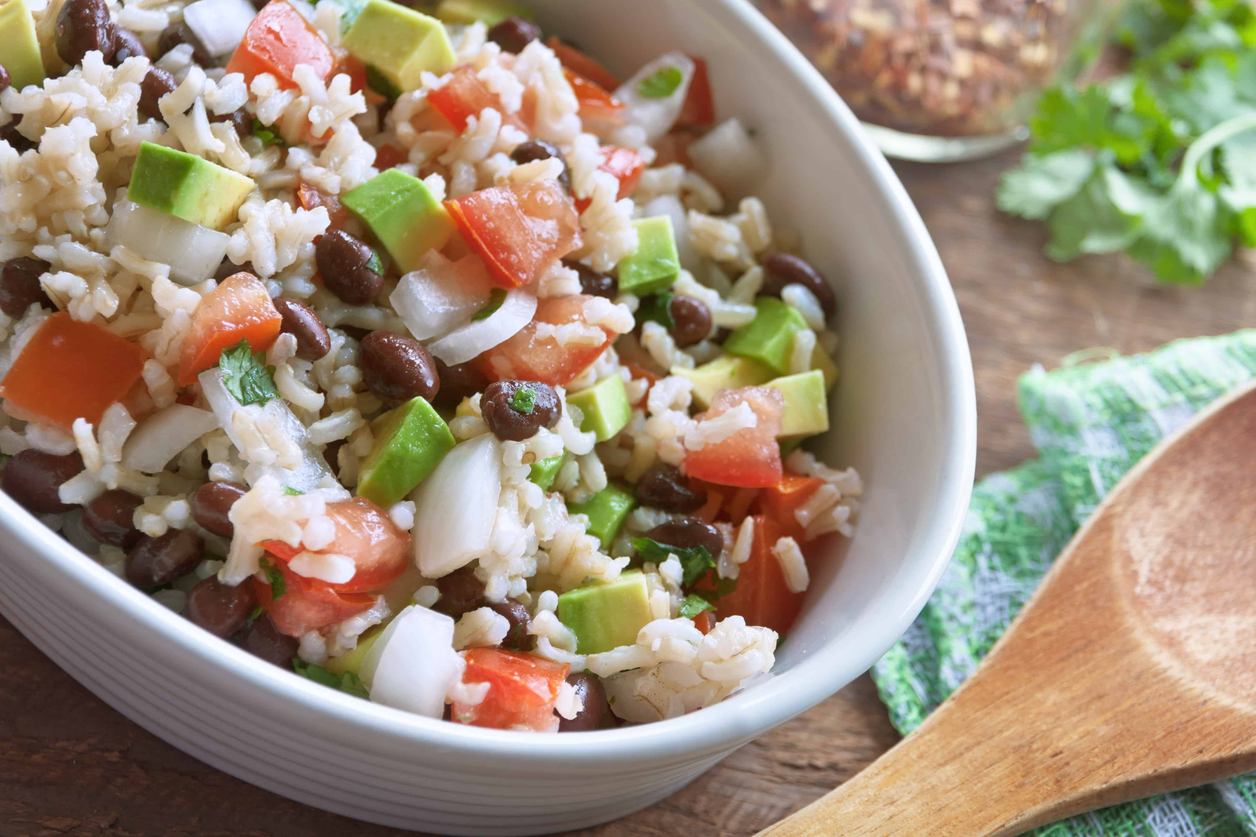 Southwestern Rice Salad - Guiding Stars