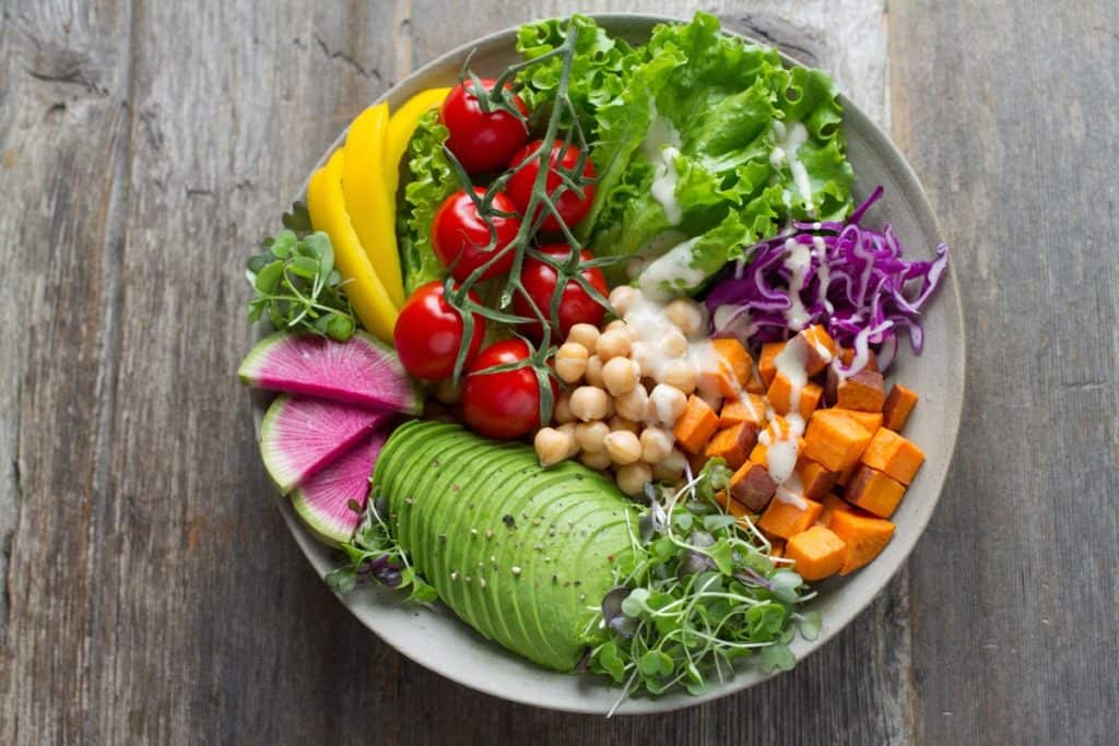 Vegan salad