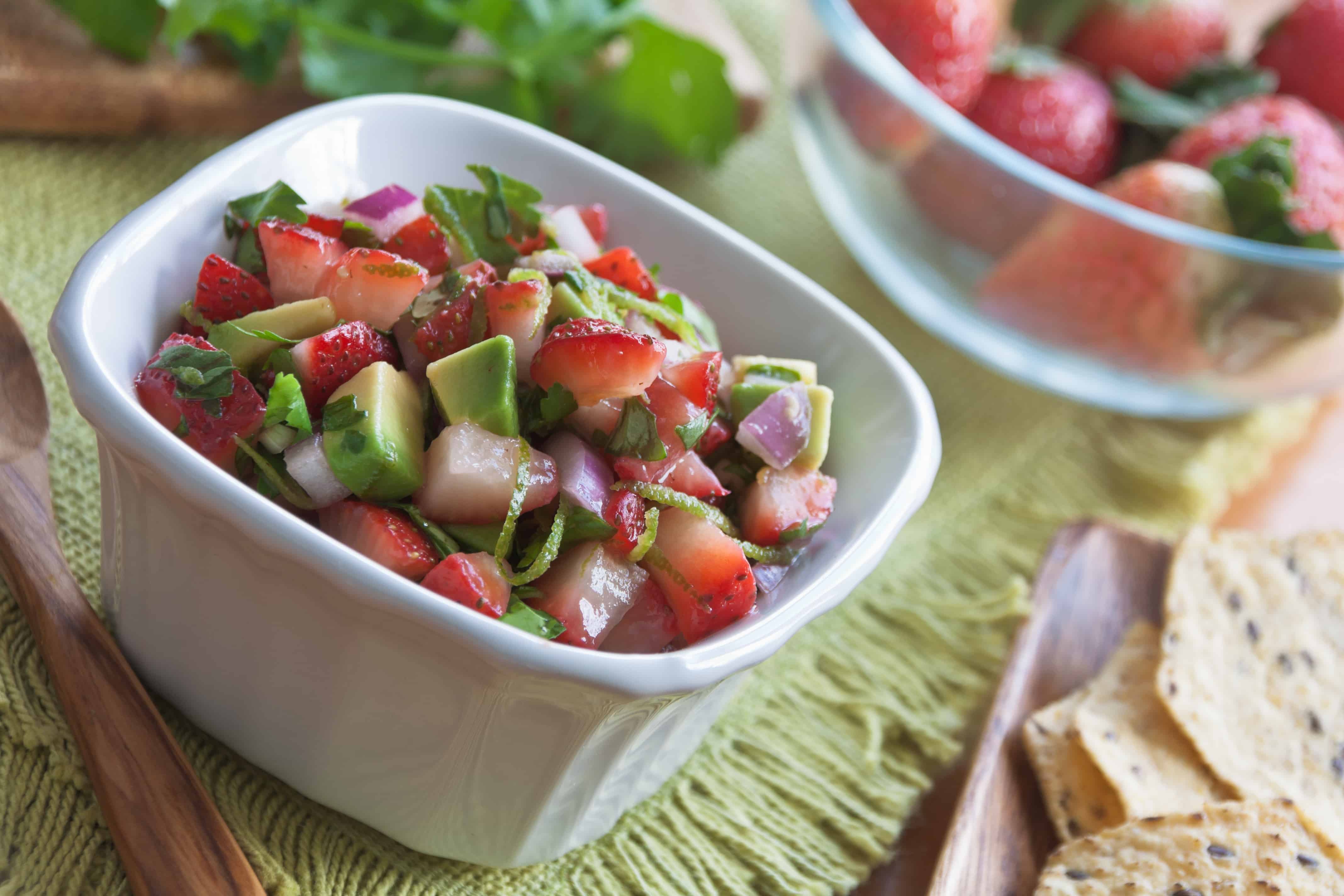 Strawberry-Avocado Salsa - Guiding Stars