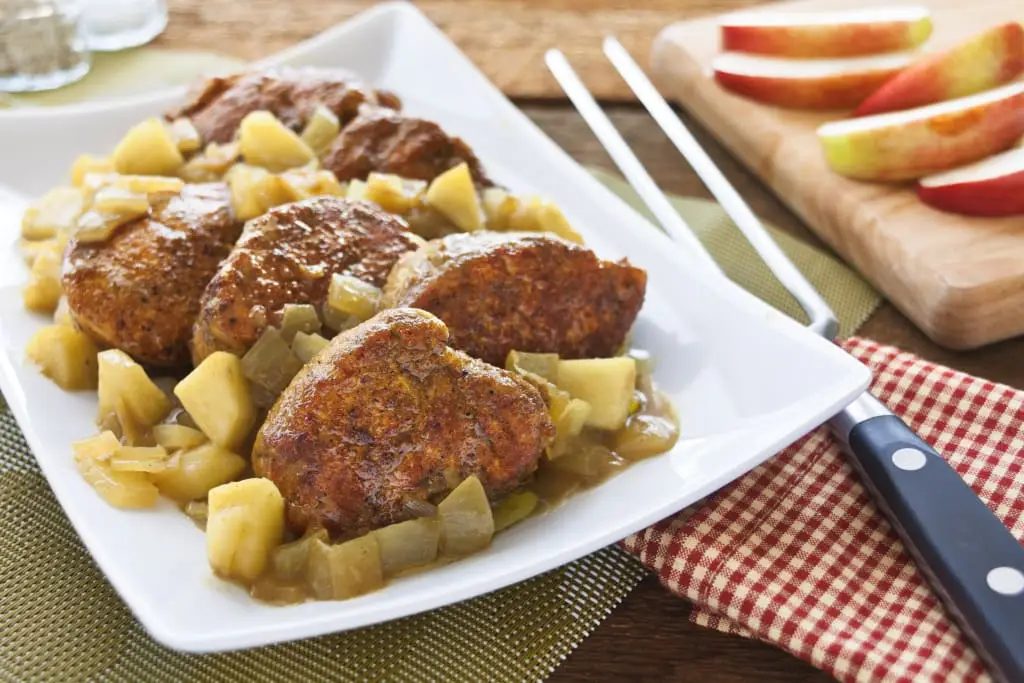 Curried Pork Tenderloin In Apple Cider