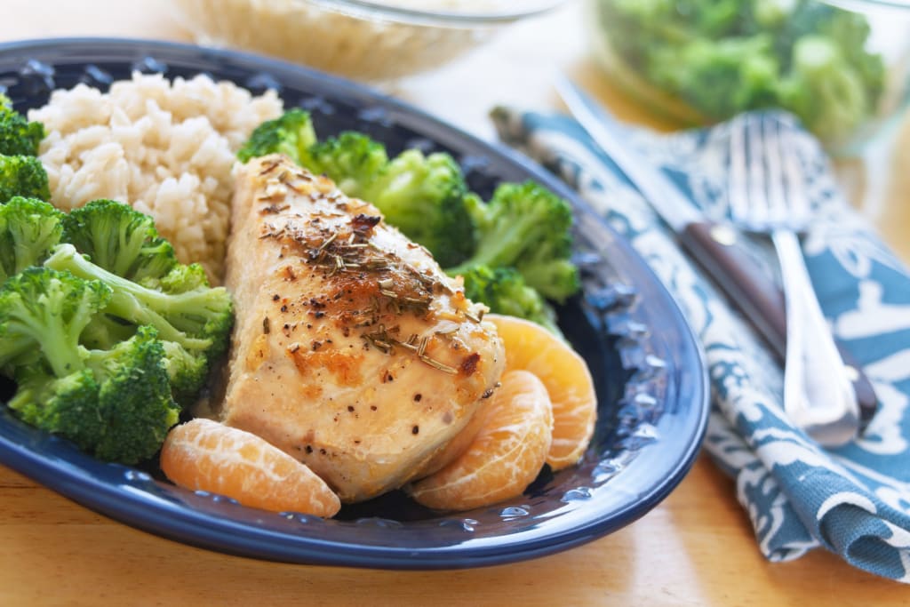 Orange Rosemary Roasted Chicken - Guiding Stars