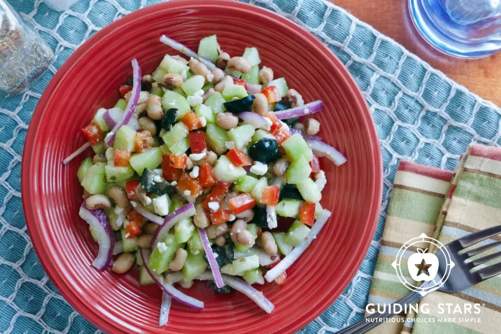 Cucumber & Black-eyed Pea Salad