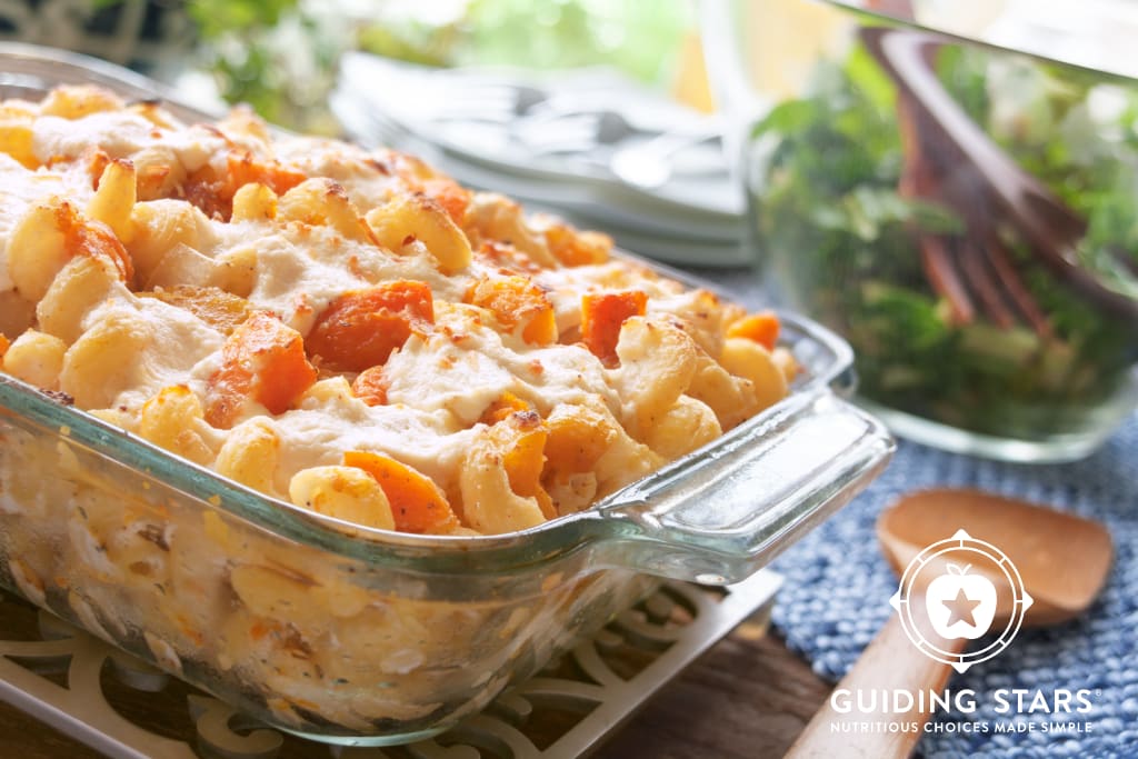 Baked Roasted Squash, Ricotta And Fusilli