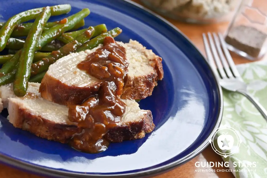 Slow Cooker Plum-glazed Pork