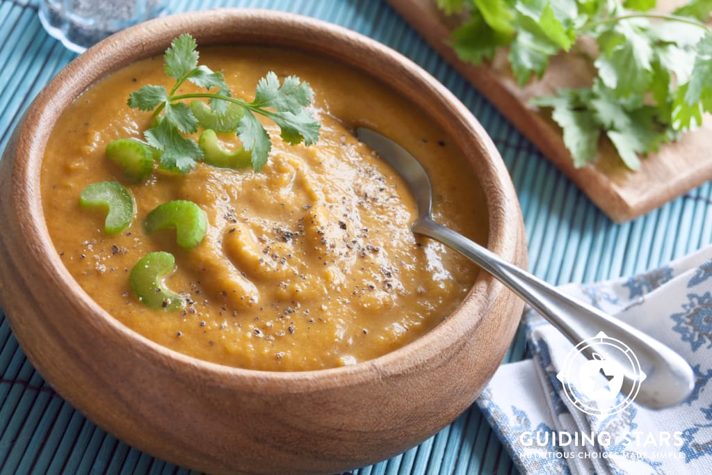 Thai Butternut Squash Soup - Guiding Stars