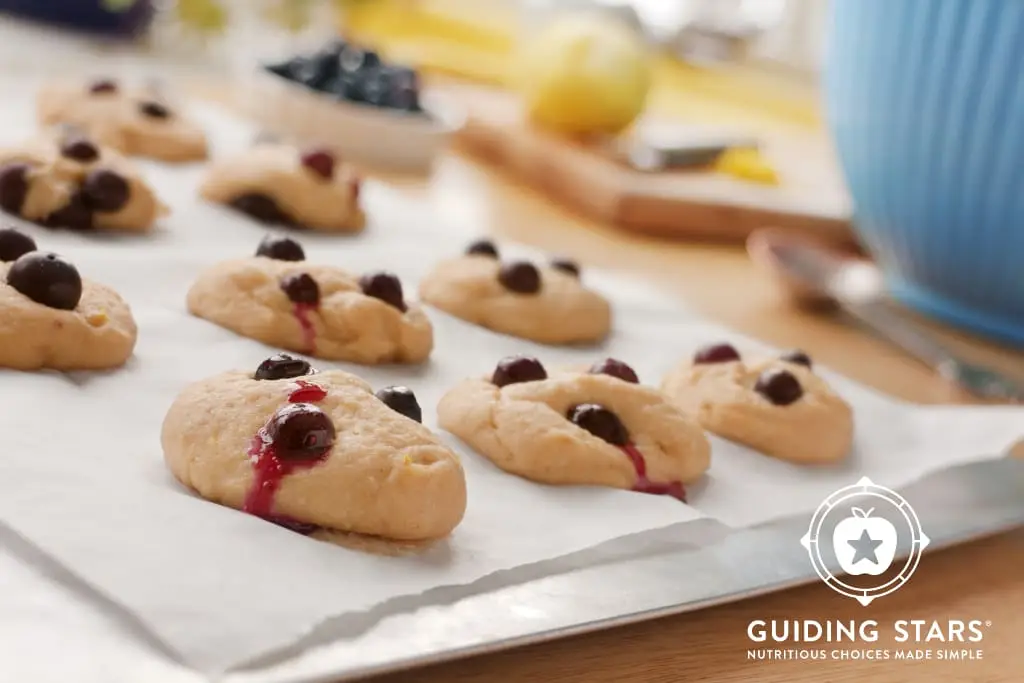 Lemon-blueberry Yogurt Cookies