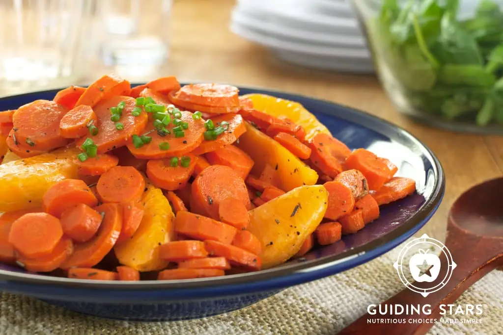 Orange-roasted Carrots