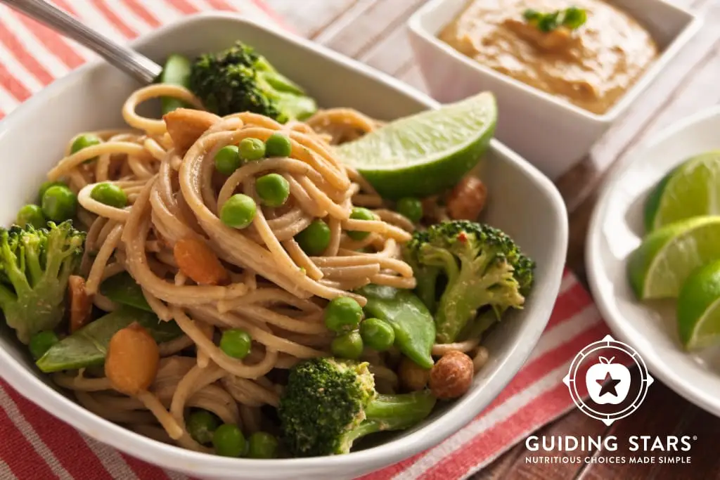 Peanut-lime Pasta