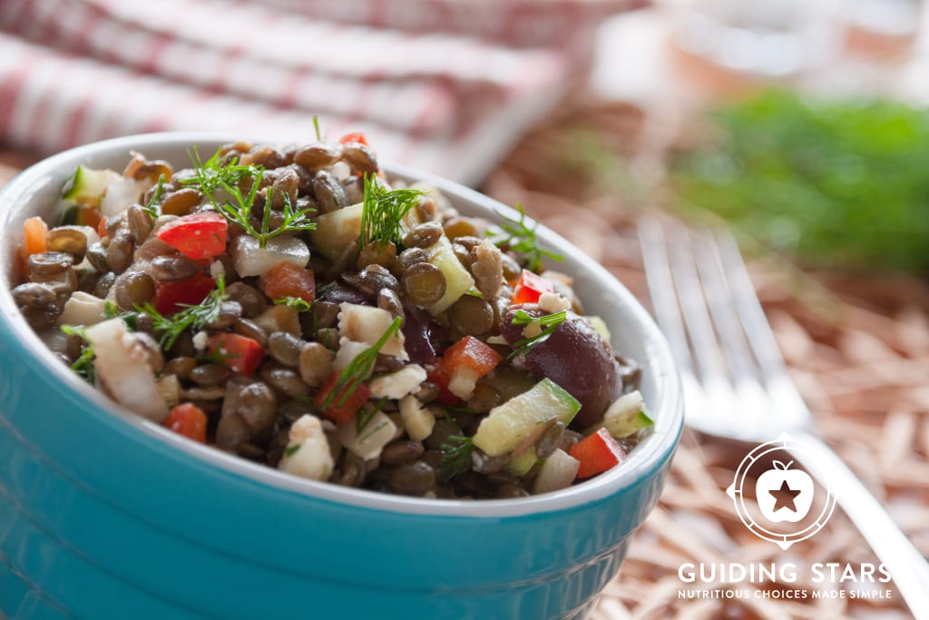 Lentil Salad - Guiding Stars