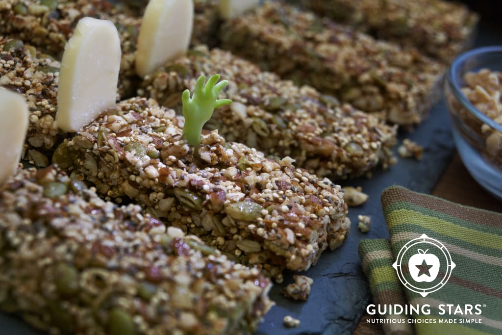 Smoked Almond Granola Bars - Guiding Stars